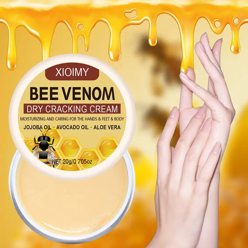 Bee Venom Dry Crack Cream šāØ | Deep Moisturizing & Hydrating for Hands, Feet & Body