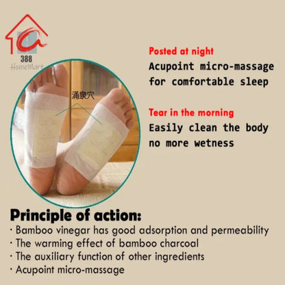 Detox Foot Pads (Buy 10 Get 10 Free) (Pack of 20) @499