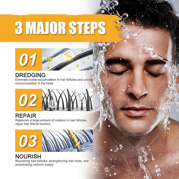 2-pack East Moon Black Soap Bar Shampoo