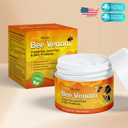 Bee Venom Dry Crack Cream 🐝✨  | Deep Moisturizing & Hydrating for Hands, Feet & Body