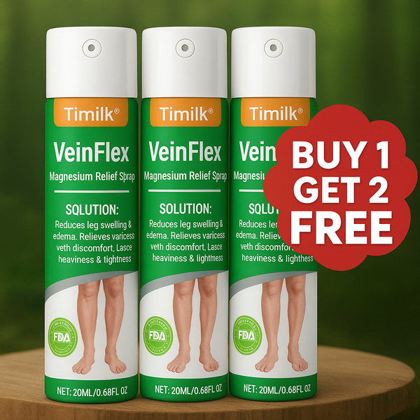 VeinFlex Magnesium Spray for Vein Relief 🔥 FDA Certified (Clinically proven relief for swollen legs, poor circulation, and varicose veins 🩺)
