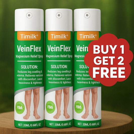 VeinFlex Magnesium Spray for Vein Relief 🔥 FDA Certified (Clinically proven relief for swollen legs, poor circulation, and varicose veins 🩺)