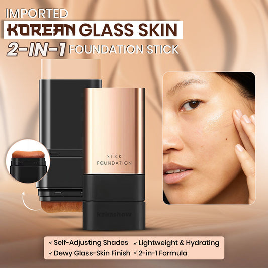 Imported Korean Glass Skin 2-in-1 Foundation Stick – free delivery