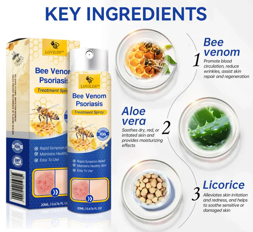 🐝Bee Venom Fungal Eczema Spray Pro++