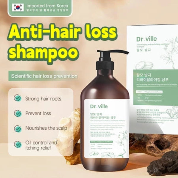 Dr.ville Anti-Hair Loss Shampoo ( BUY 1 GET 1 FREE )