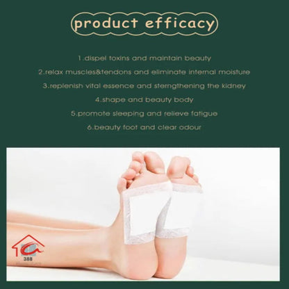 100% Herbal & Gentle Ingredient Detox Foot Pads (BUY 1 GET 1 FREE )