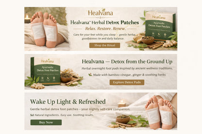Healthvana Authentic Detox Patches (BUY 10 GET 20 FREE Pack of 30)