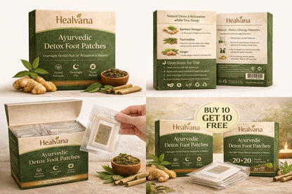 Healthvana Authentic Detox Patches (BUY 10 GET 20 FREE Pack of 30)