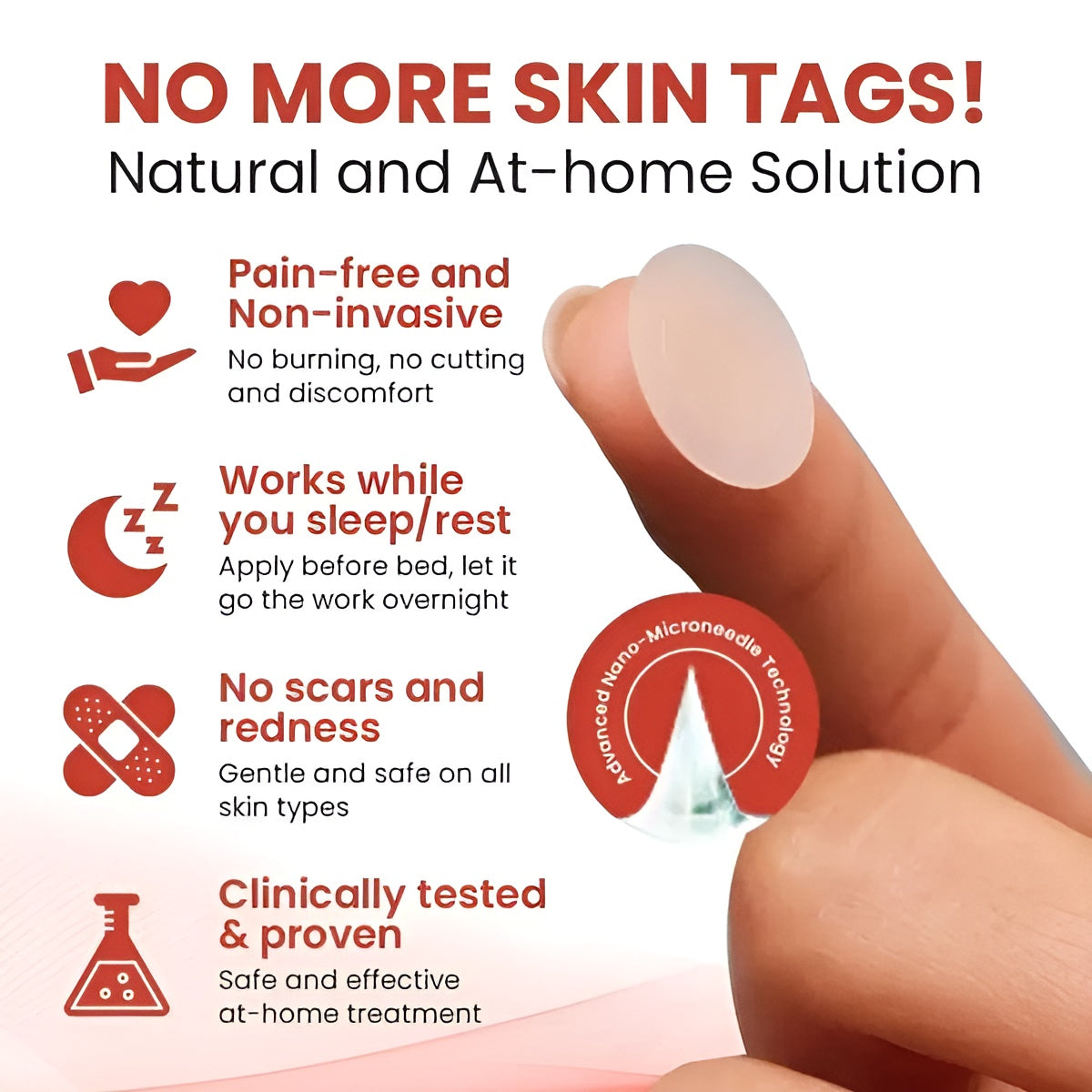 DermaSmooth - Skin Tags & Pimple Removal PATCH (Buy 36 Get 36 Free)
